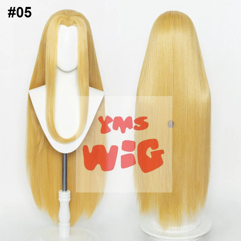 Anime Cosplay Long Black Hair - CyYMS WIG Synthetic Hair 100cm Long