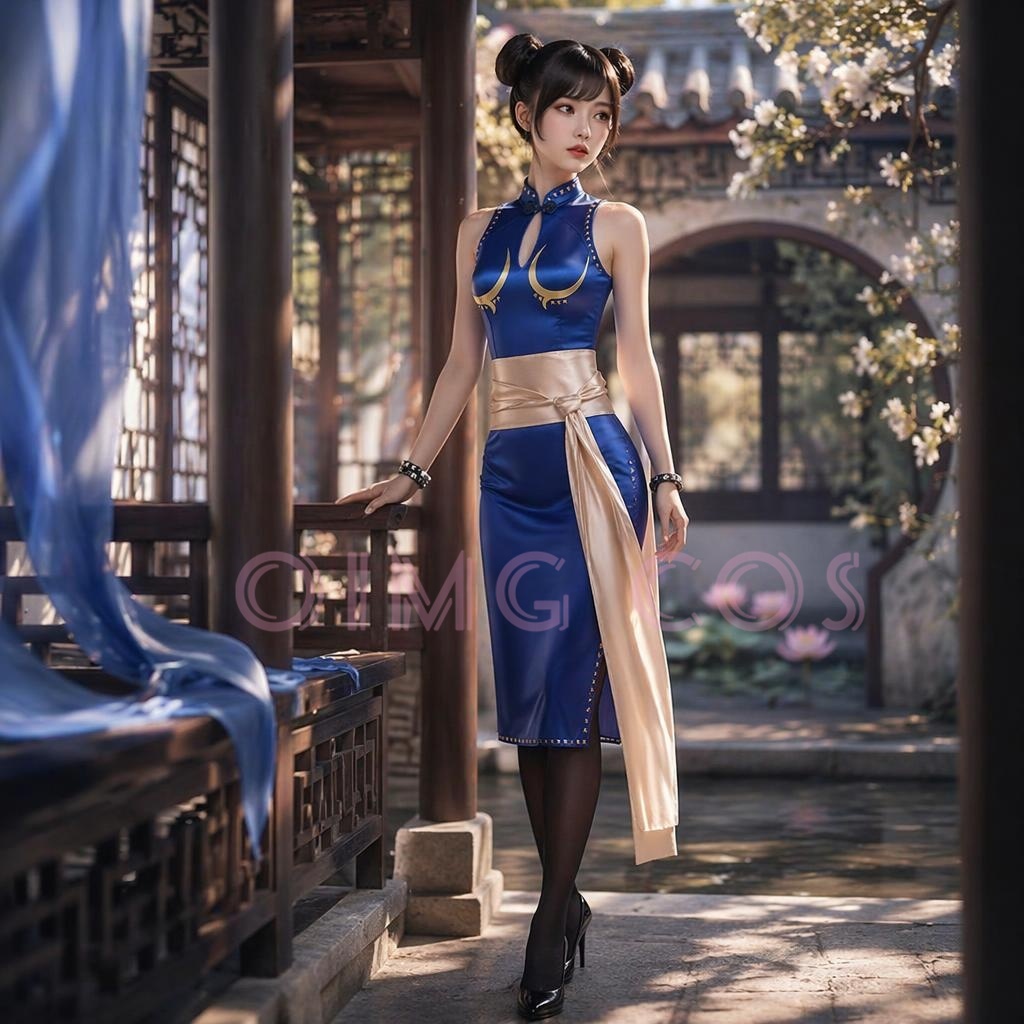 Anime Cosplay Event - Game Street Fighter Chun Li Cosplay