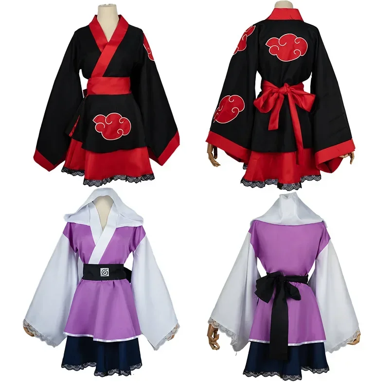 Anime Cosplay Ninja - 2025 Halloween Hokage Cosplay Quimono Fantasias,