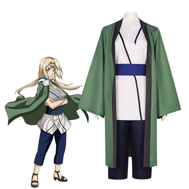 Tsunade Cosplay Costume Full S - đánh giá và giá Cosplay Anime Tsunade
