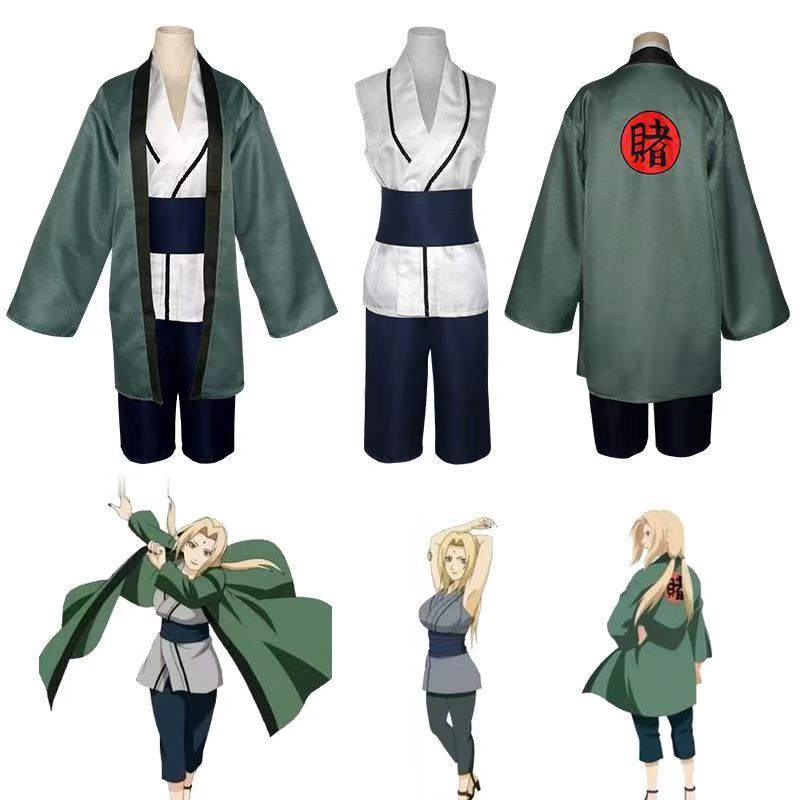 Tsunade Cosplay Costume Full S - đánh giá và giá Cosplay Anime Tsunade