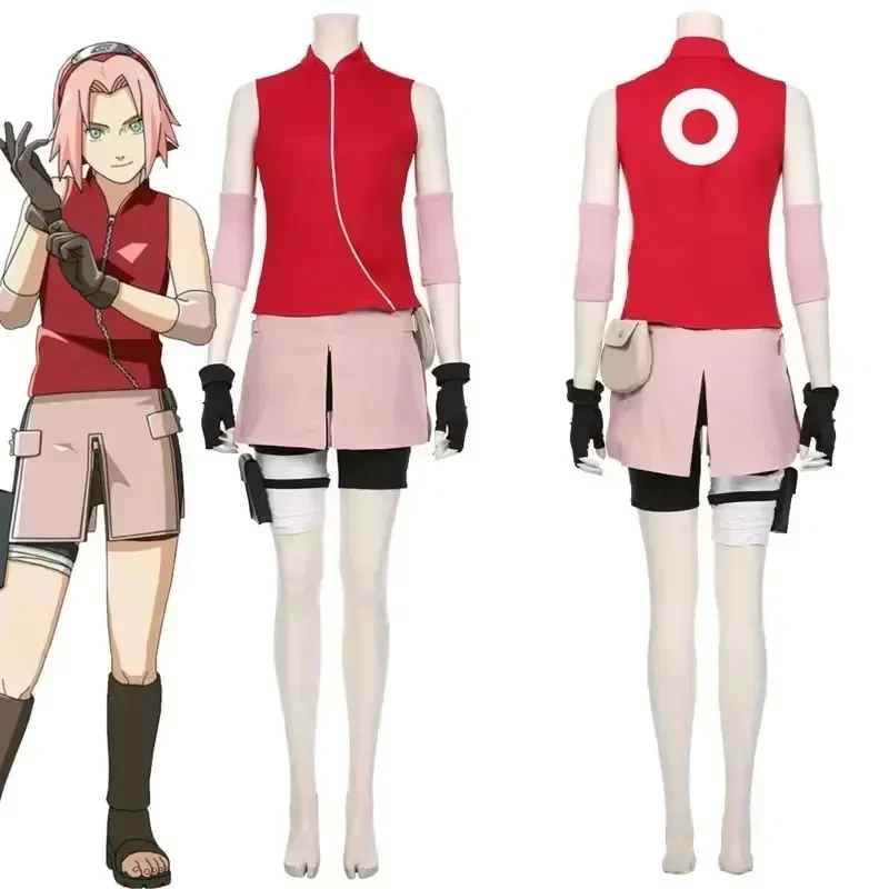New Game Haruno Sakura Cosplay - đánh giá và giá Anime Cosplay Ninja