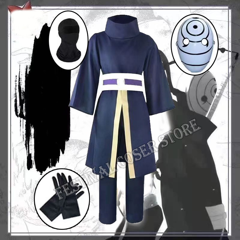 Anime Uchiha Obito Cosplay Cos - đánh giá và giá Anime Cosplay Ninja