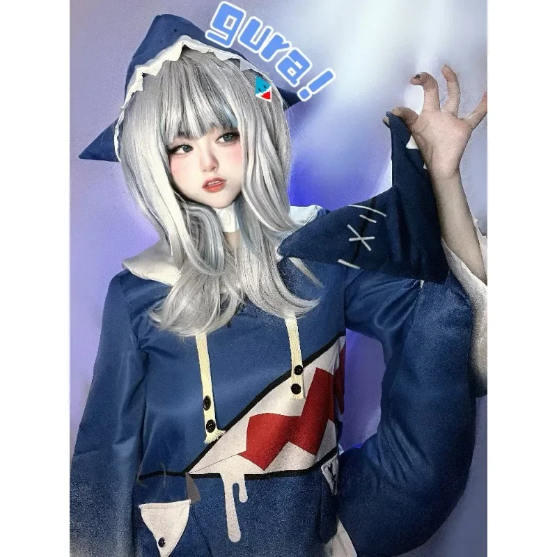 Hololive Gawr Gura Cosplay Cos - đánh giá và giá Anime Cosplay Youtuber