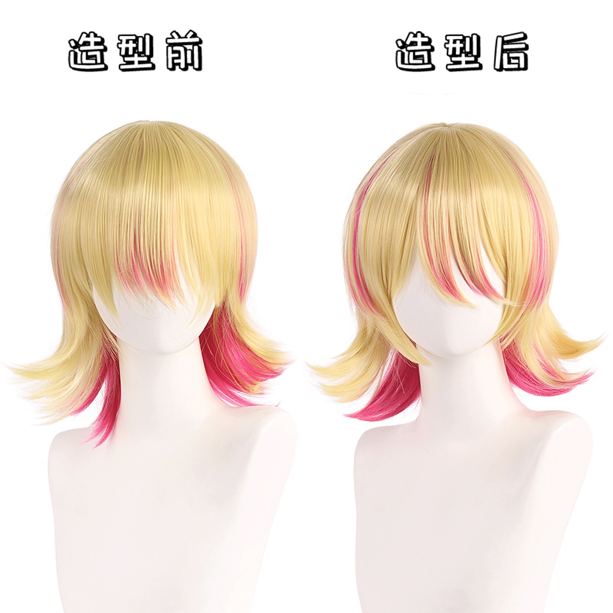 Synthetic Cosplay Wig Short Bl - đánh giá và giá Anime Cosplay Duo