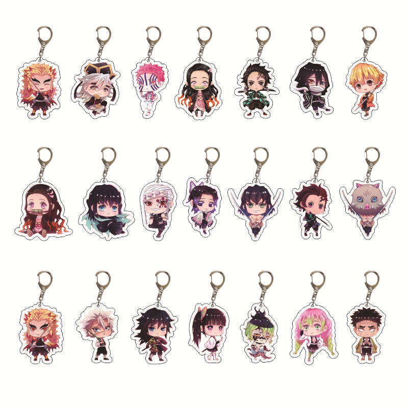 Demon Slayer Anime Acrylic Key - đánh giá và giá Anime Cosplay Tanjiro