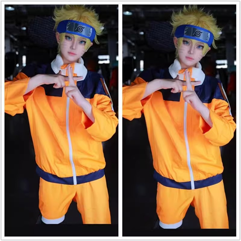 Uzumaki Cosplay Costume Orange - đánh giá và giá Anime Cosplay Ninja