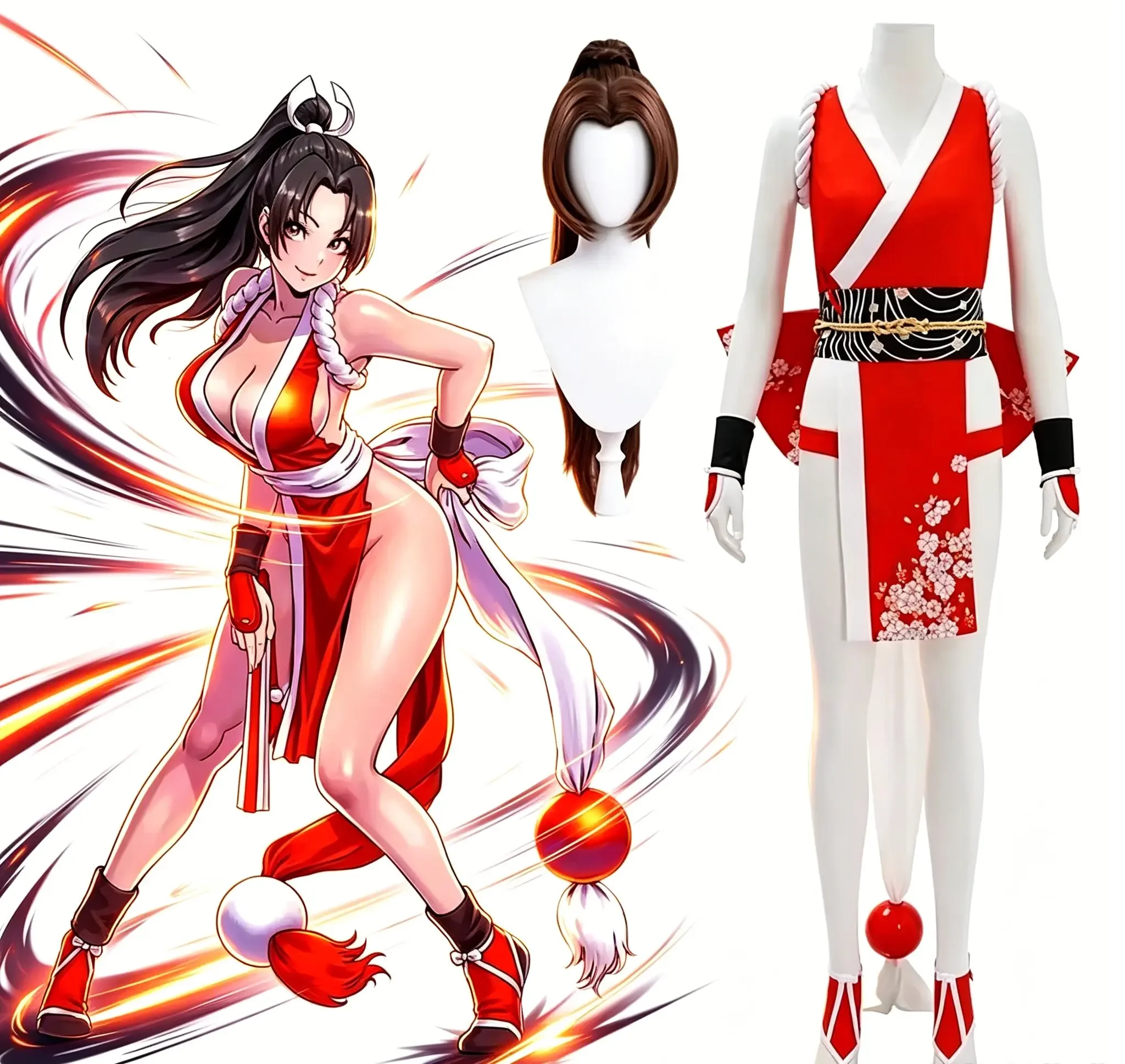 2026 New Women’s Ninja Themed  - đánh giá và giá Anime Cosplay Ninja