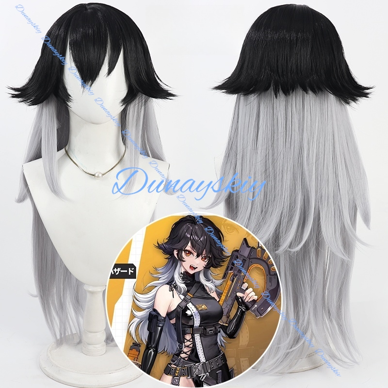 Nikke The Goddess Victory K Co - đánh giá và giá Anime Cosplay Long Black Hair
