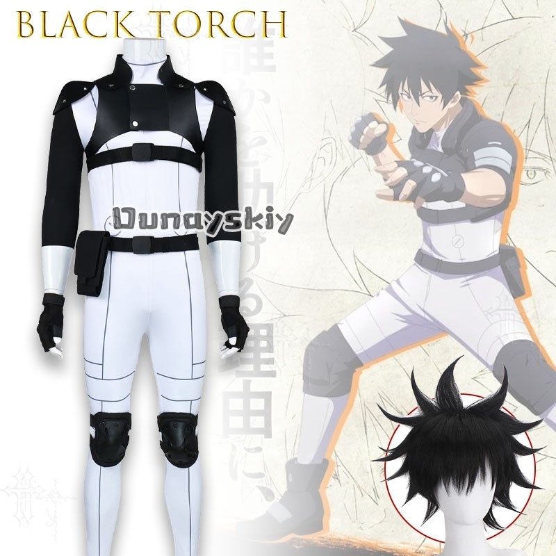 Black Torch Jiro Azuma Battle  - đánh giá và giá Anime Cosplay Ninja