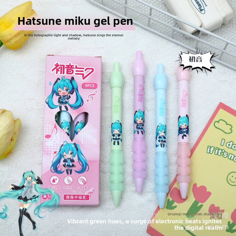 Kawaii Hatsune Miku Gel Pen Cu - đánh giá và giá Anime Cosplay Ai