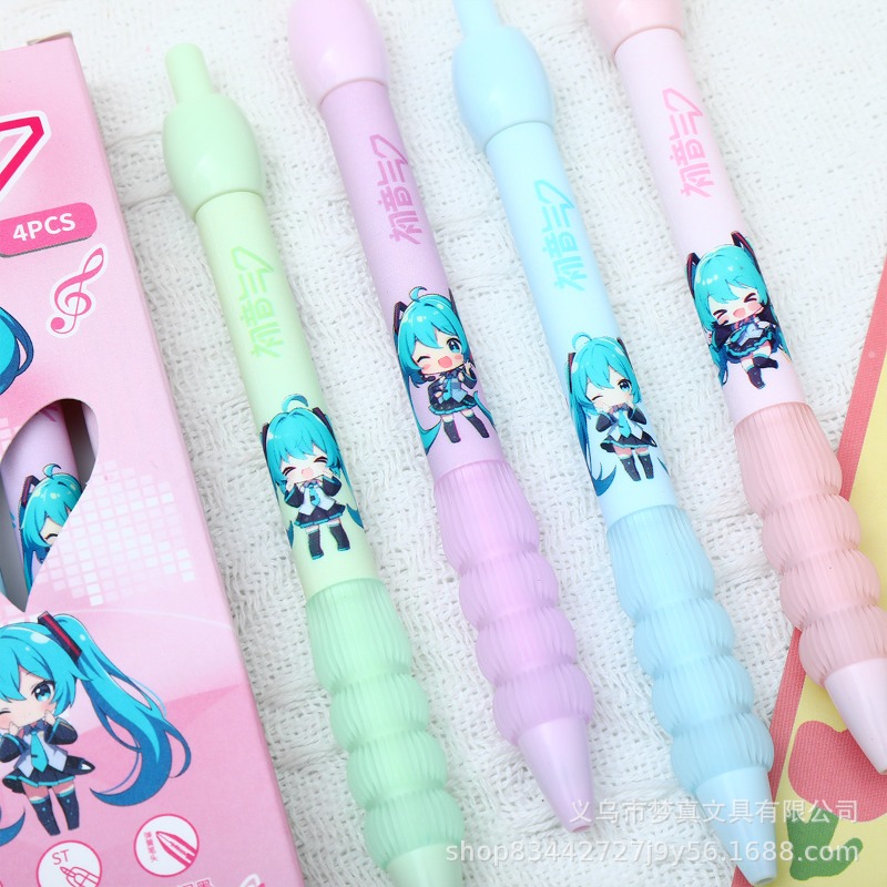 Kawaii Hatsune Miku Gel Pen Cu - đánh giá và giá Anime Cosplay Ai