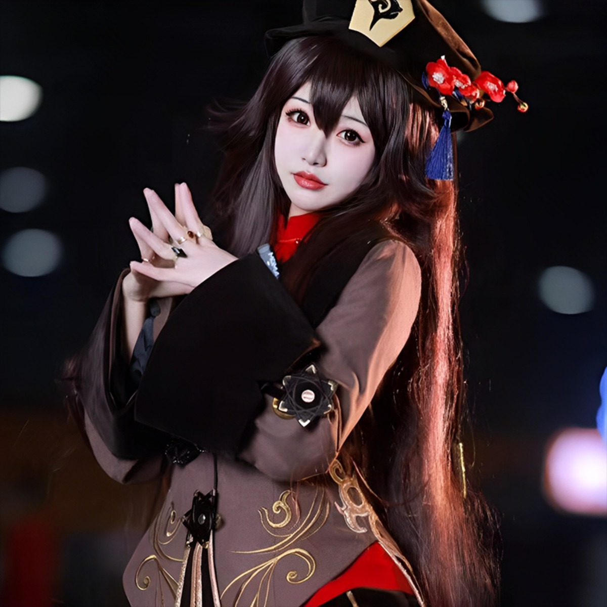 Genshin Impact Hu Tao Cosplay  - đánh giá và giá Anime Cosplay Duo