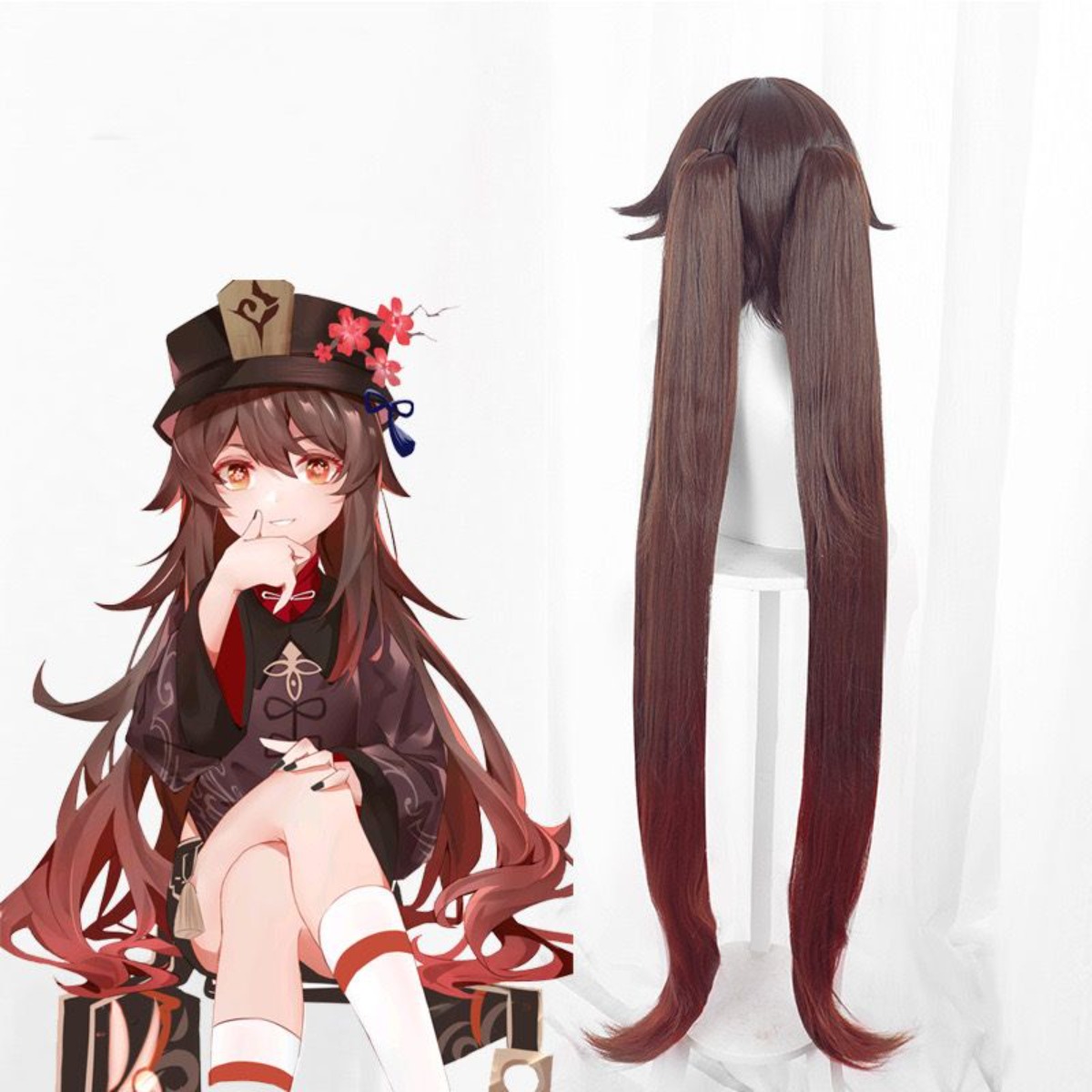 Genshin Impact Hu Tao Cosplay  - đánh giá và giá Anime Cosplay Duo
