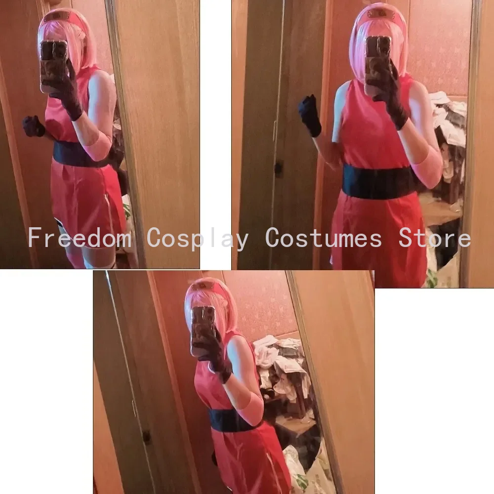 Anime Haruno Sakura Cosplay Sh - đánh giá và giá Anime Cosplay Ninja