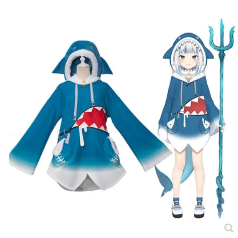 Hololive Gawr Gura Cosplay Cos - đánh giá và giá Anime Cosplay Youtuber