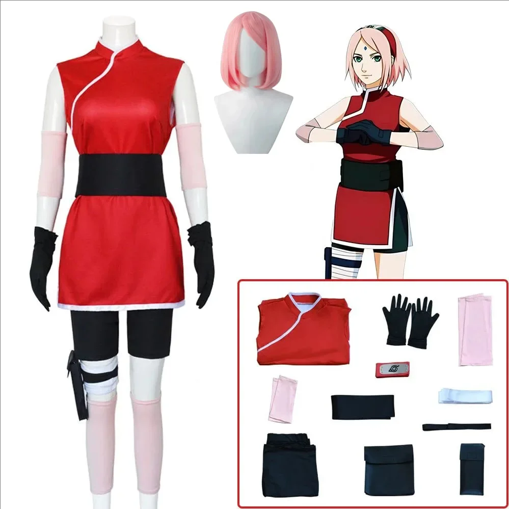 Haruno Sakura Cosplay Anime Co - đánh giá và giá Anime Cosplay Ninja