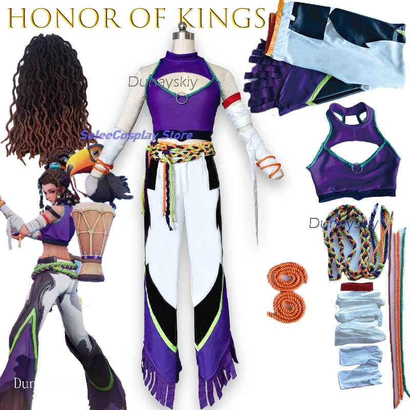 honor Of Kings Girlypop Mayene - đánh giá và giá Anime Cosplay Kostüm