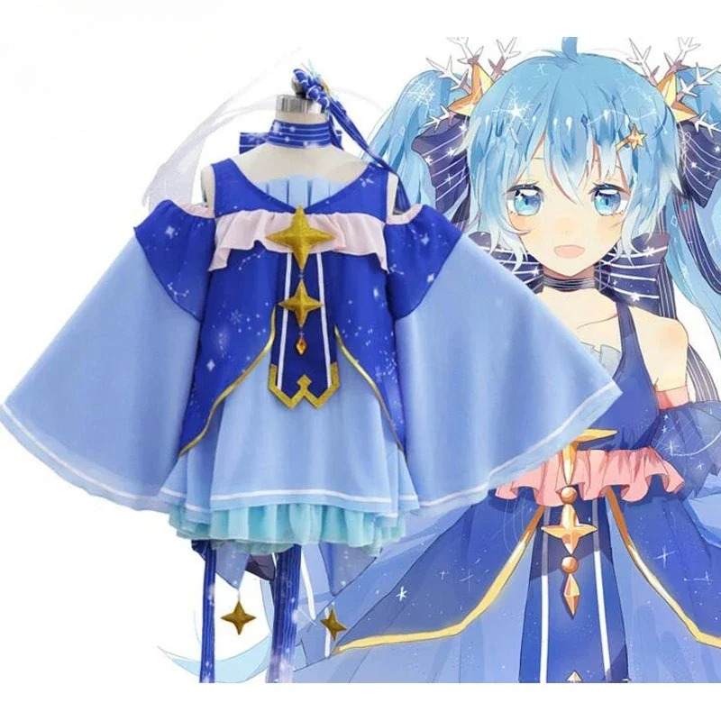 Costume de Cosplay de Snow Mi  - đánh giá và giá Anime Cosplay Kawaii