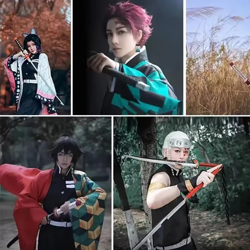 41in/104cm Demon Slayer Katana - đánh giá và giá Anime Cosplay Real